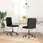 Sillas de comedor 2 unidades cuero sintético negro de , Sillas de comedor - Ref: Foro24-3315424, Precio: 117,55 €, Descuento: %