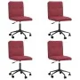 Sillas comedor 4 unidades cuero sintético rojo tinto de , Sillas de comedor - Ref: Foro24-3315692, Precio: 231,72 €, Descuent...