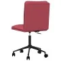 Sillas comedor 4 unidades cuero sintético rojo tinto de , Sillas de comedor - Ref: Foro24-3315692, Precio: 231,72 €, Descuent...