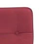 Sillas comedor 4 unidades cuero sintético rojo tinto de , Sillas de comedor - Ref: Foro24-3315692, Precio: 231,72 €, Descuent...