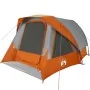 Tienda de campaña familiar 6 personas impermeable gris naranja by , tents - Ref: Foro24-4100669, Price: 133,79 €, Discount: %