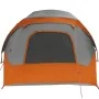 Tienda de campaña familiar 6 personas impermeable gris naranja by , tents - Ref: Foro24-4100669, Price: 133,79 €, Discount: %