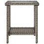 Sofá de jardín en forma de L con mesa y cojines ratán PE gris von , Outdoor-Sofas - Ref: Foro24-4103874, Preis: 307,26 €, Rab...