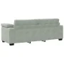 Sofá de 3 plazas de terciopelo gris claro 178 cm by , Sofas - Ref: Foro24-4105277, Price: 271,52 €, Discount: %
