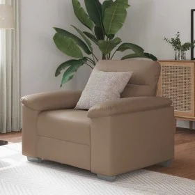 Sillón cuero sintético color capuchino 60 cm von , Sofas - Ref: Foro24-4105330, Preis: 171,31 €, Rabatt: %