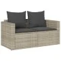 Set de muebles de jardín 5 pzas y cojines apilables gris claro by , Outdoor sofas - Ref: Foro24-4104168, Price: 265,50 €, Dis...