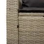 Set de muebles de jardín 5 pzas y cojines apilables gris claro by , Outdoor sofas - Ref: Foro24-4104168, Price: 265,50 €, Dis...