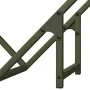 Leñero verde oliva 50x25x50 cm Acero laminado en frío von , Brennholztaschen und -halter - Ref: Foro24-864278, Preis: 31,46 €...