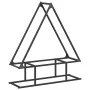 Leñero negro 80x25x90 cm Acero laminado en frío by , Firewood bags and holders - Ref: Foro24-864315, Price: 38,04 €, Discount: %