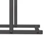 Leñero negro 80x25x90 cm Acero laminado en frío by , Firewood bags and holders - Ref: Foro24-864315, Price: 38,04 €, Discount: %