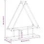 Leñero negro 80x25x90 cm Acero laminado en frío by , Firewood bags and holders - Ref: Foro24-864315, Price: 38,04 €, Discount: %