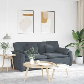 Sofá modular con cojines gris oscuro by , Unidades para sofás seccionales - Ref: Foro24-3321130, Price: 469,76 €, Discount: %
