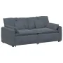 Sofá modular con cojines gris oscuro by , Unidades para sofás seccionales - Ref: Foro24-3321130, Price: 469,76 €, Discount: %