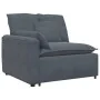 Sofá modular con cojines gris oscuro by , Unidades para sofás seccionales - Ref: Foro24-3321130, Price: 469,76 €, Discount: %