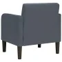 Sillón con reposabrazos Terciopelo Gris Oscuro 54 cm by , Armchairs - Ref: Foro24-4100579, Price: 111,60 €, Discount: %
