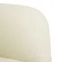 Sillón con reposabrazos en terciopelo color crema 54 cm von , Sessel - Ref: Foro24-4100585, Preis: 111,68 €, Rabatt: %