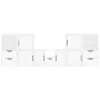 Muebles de TV 5 uds. con almacenaje "ODDA" blanco madera pino von , TV-Möbel - Ref: Foro24-3365383, Preis: 290,47 €, Rabatt: %