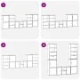 Muebles de TV 5 uds. con almacenaje "ODDA" blanco madera pino von , TV-Möbel - Ref: Foro24-3365383, Preis: 290,47 €, Rabatt: %