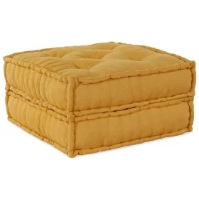 Puf modular de tela amarillo 70x70x36 by , Cushions for chairs and sofas - Ref: Foro24-4019039, Price: 117,18 €, Discount: %