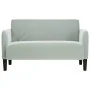 Sofá Loveseat gris claro 109 cm terciopelo by , Sofas - Ref: Foro24-4100587, Price: 155,98 €, Discount: %