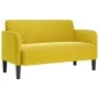 Sofá Loveseat terciopelo amarillo 109 cm by , Sofas - Ref: Foro24-4100593, Price: 164,02 €, Discount: %