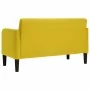 Sofá Loveseat terciopelo amarillo 109 cm by , Sofas - Ref: Foro24-4100593, Price: 164,02 €, Discount: %