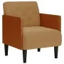 Sillón con reposabrazos de terciopelo marrón 55 cm von , Sessel - Ref: Foro24-4100598, Preis: 145,31 €, Rabatt: %