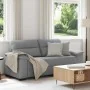 Sofá de 2 plazas de tela gris claro 140 cm by , Sofas - Ref: Foro24-4105307, Price: 227,58 €, Discount: %