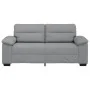 Sofá de 2 plazas de tela gris claro 140 cm by , Sofas - Ref: Foro24-4105307, Price: 227,58 €, Discount: %