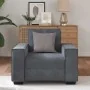 Sillón de terciopelo gris oscuro 60 cm de , Sofás - Ref: Foro24-4105001, Precio: 159,74 €, Descuento: %