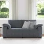 Sofá Loveseat gris oscuro 140 cm terciopelo von , Sofas - Ref: Foro24-4105268, Preis: 273,76 €, Rabatt: %