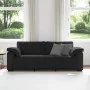 Sofá de 3 plazas terciopelo negro 178 cm by , Sofas - Ref: Foro24-4105282, Price: 267,01 €, Discount: %