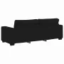 Sofá 3 plazas Tela Negro 180 cm by , Sofas - Ref: Foro24-4105178, Price: 260,23 €, Discount: %