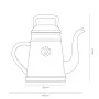 Capi Regadera Xala Lungo 12 L verde antiguo de , Regaderas - Ref: Foro24-442118, Precio: 53,82 €, Descuento: %