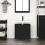 Mueble de baño con lavabo negro 60x34,5x60 cm de , Tocadores de baño - Ref: Foro24-861892, Precio: 63,15 €, Descuento: %