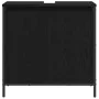 Mueble de baño con lavabo negro 60x34,5x60 cm de , Tocadores de baño - Ref: Foro24-861892, Precio: 63,15 €, Descuento: %