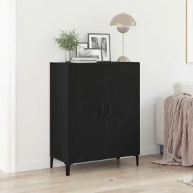 Aparador de madera de roble negro 69,5x34x90 cm von , Sideboards - Ref: Foro24-862093, Preis: 86,66 €, Rabatt: %