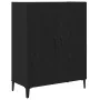 Aparador de madera de roble negro 69,5x34x90 cm de , Aparadores - Ref: Foro24-862093, Precio: 86,74 €, Descuento: %