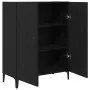 Aparador de madera de roble negro 69,5x34x90 cm de , Aparadores - Ref: Foro24-862093, Precio: 86,74 €, Descuento: %