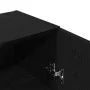 Aparador de madera de roble negro 69,5x34x90 cm de , Aparadores - Ref: Foro24-862093, Precio: 86,74 €, Descuento: %