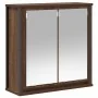 Mueble de baño de pared con espejo roble marrón 60x21x60 cm von , Badezimmerwaschtische - Ref: Foro24-861901, Preis: 67,45 €,...