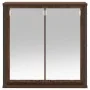 Mueble de baño de pared con espejo roble marrón 60x21x60 cm von , Badezimmerwaschtische - Ref: Foro24-861901, Preis: 67,45 €,...
