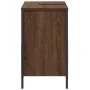 Mueble de baño con lavabo y cajones roble marrón 60x34,5x60 cm von , Badezimmerwaschtische - Ref: Foro24-861886, Preis: 67,13...
