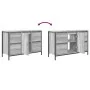 Mueble de lavabo con cajones gris Sonoma 90x34,5x60 cm de , Tocadores de baño - Ref: Foro24-861890, Precio: 98,74 €, Descuent...