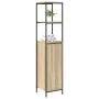 Mueble de baño con estantes roble Sonoma 36x35x165 cm von , Badezimmerwaschtische - Ref: Foro24-861908, Preis: 71,73 €, Rabat...