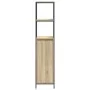 Mueble de baño con estantes roble Sonoma 36x35x165 cm von , Badezimmerwaschtische - Ref: Foro24-861908, Preis: 71,73 €, Rabat...