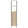Mueble de baño con estantes roble Sonoma 36x35x165 cm von , Badezimmerwaschtische - Ref: Foro24-861908, Preis: 71,73 €, Rabat...