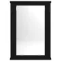 Armario con espejo para baño de madera roble negro 42x12x60 cm de , Tocadores de baño - Ref: Foro24-862231, Precio: 50,66 €, ...