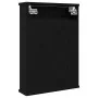 Armario con espejo para baño de madera roble negro 42x12x60 cm de , Tocadores de baño - Ref: Foro24-862231, Precio: 50,66 €, ...