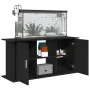 Soporte para acuario de madera de roble negro 121x41x58 cm by , Aquarium supports - Ref: Foro24-862154, Price: 113,79 €, Disc...